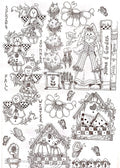 Calca Vitrificable para Porcelana 23x33cm, Diseño 157