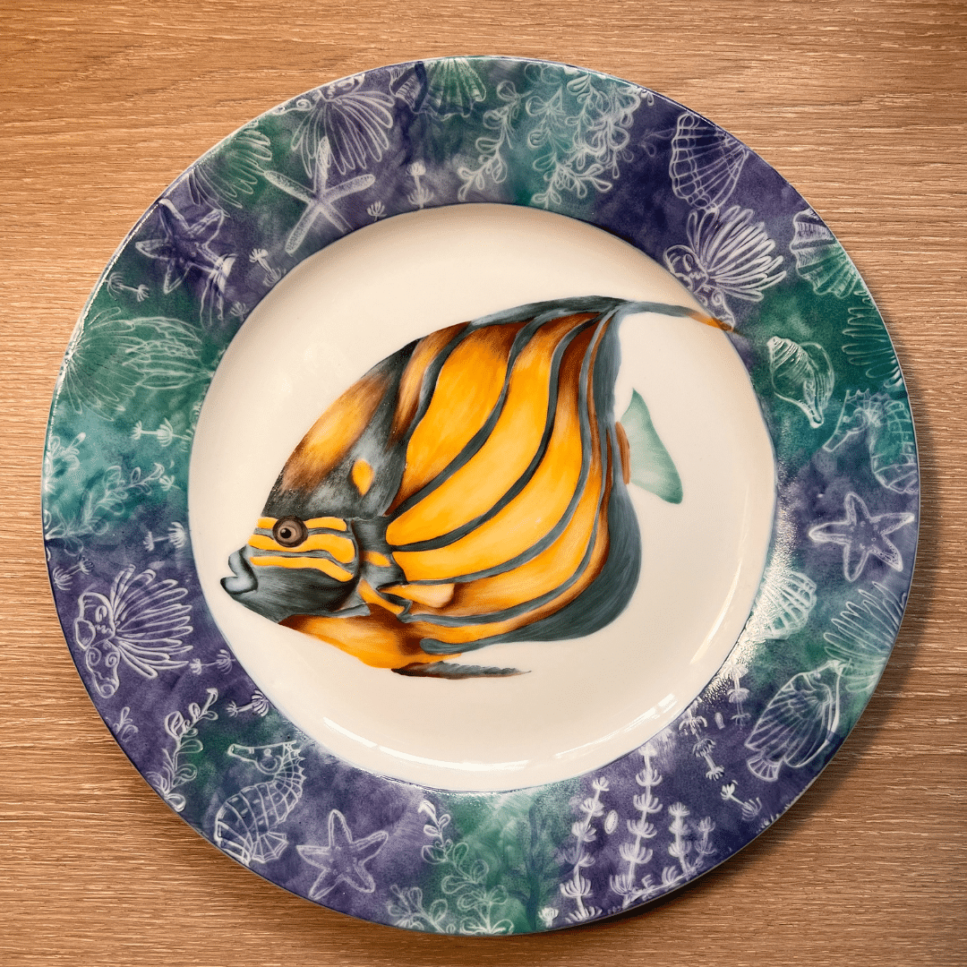 Clases de pintura sobre porcelana y cerámica
