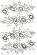Calca Vitrificable para Porcelana 23x33cm, Diseño 179