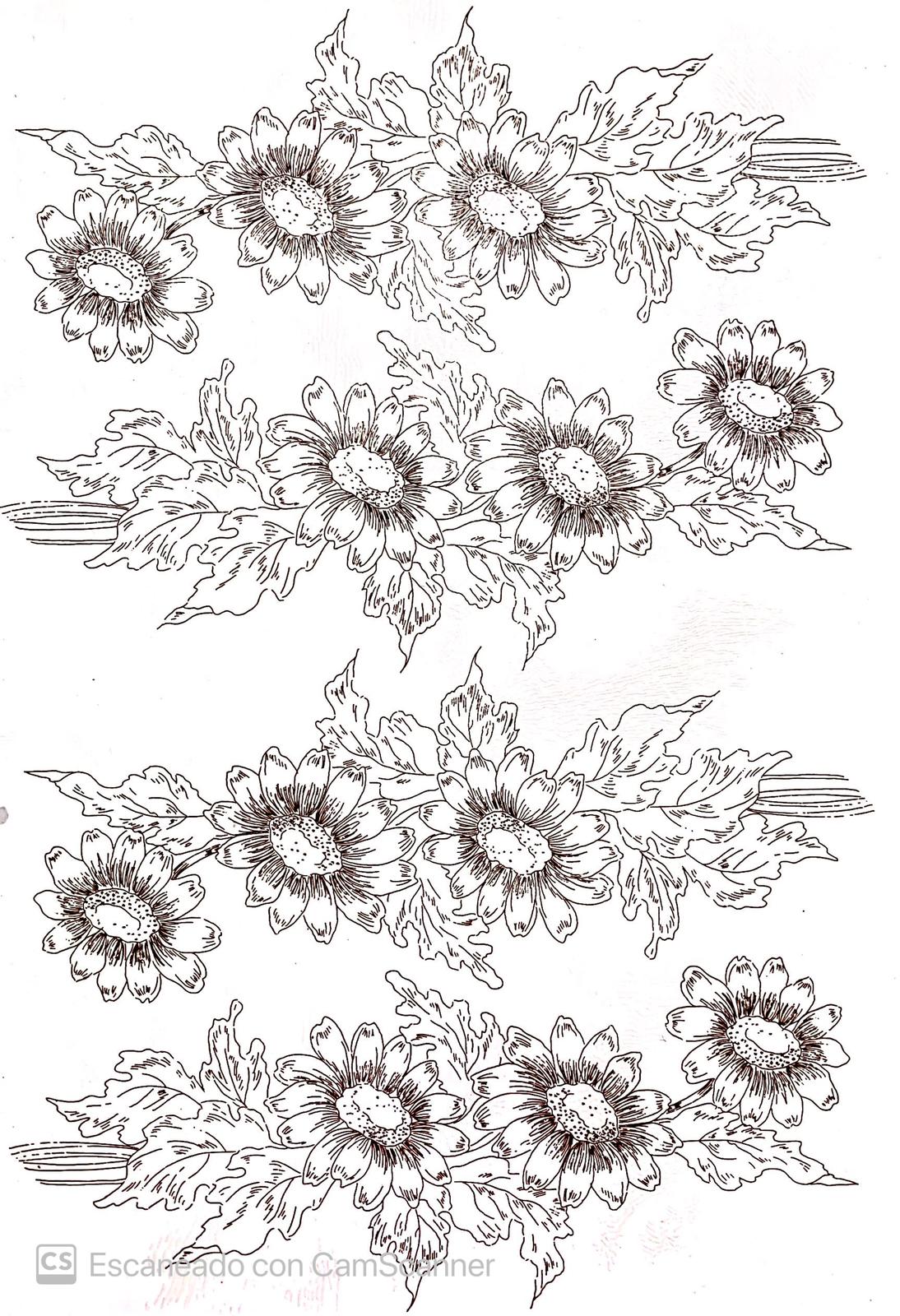 Calca Vitrificable para Porcelana 23x33cm, Diseño 179