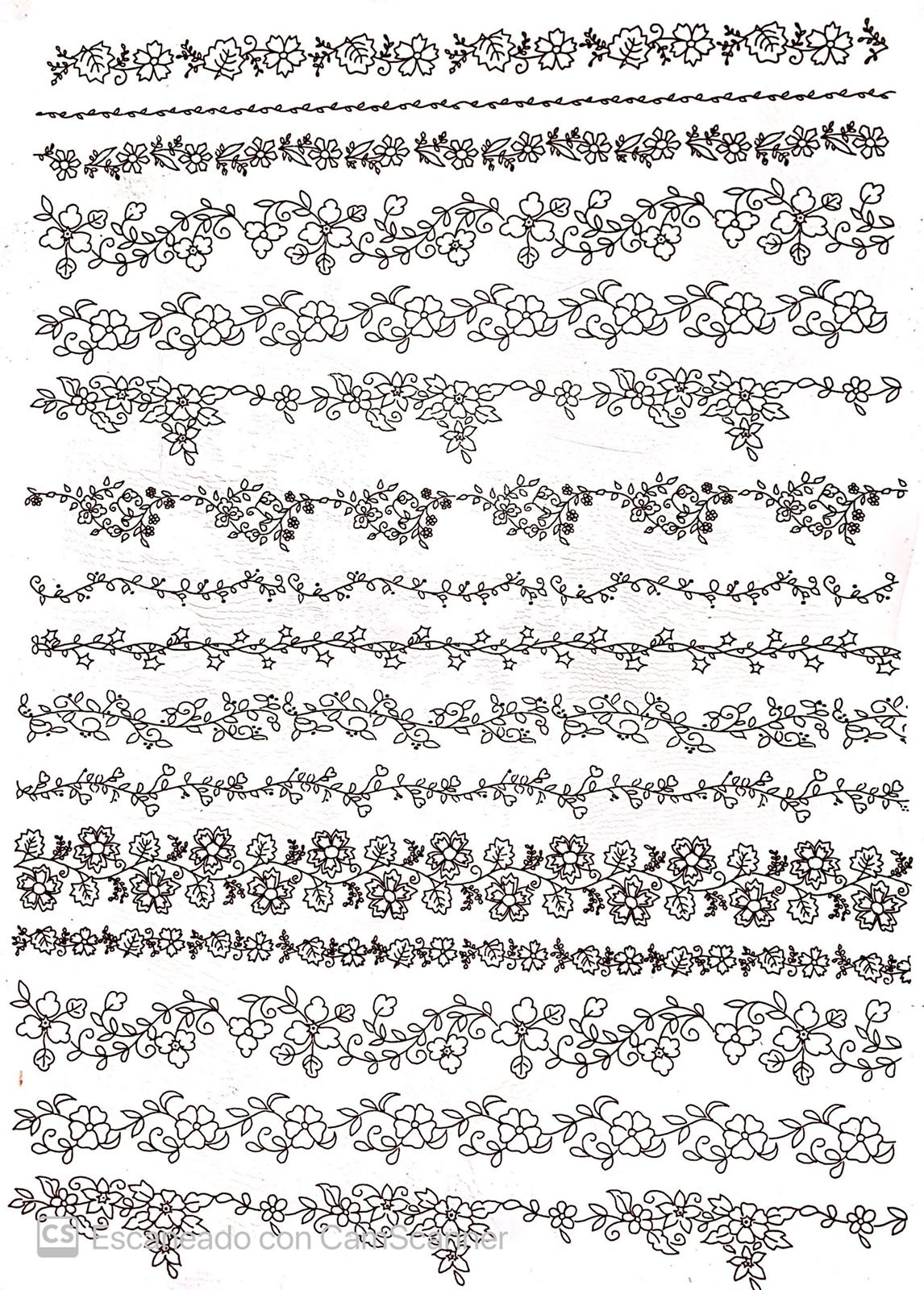 Calca Vitrificable para Porcelana 23x33cm, Diseño 165