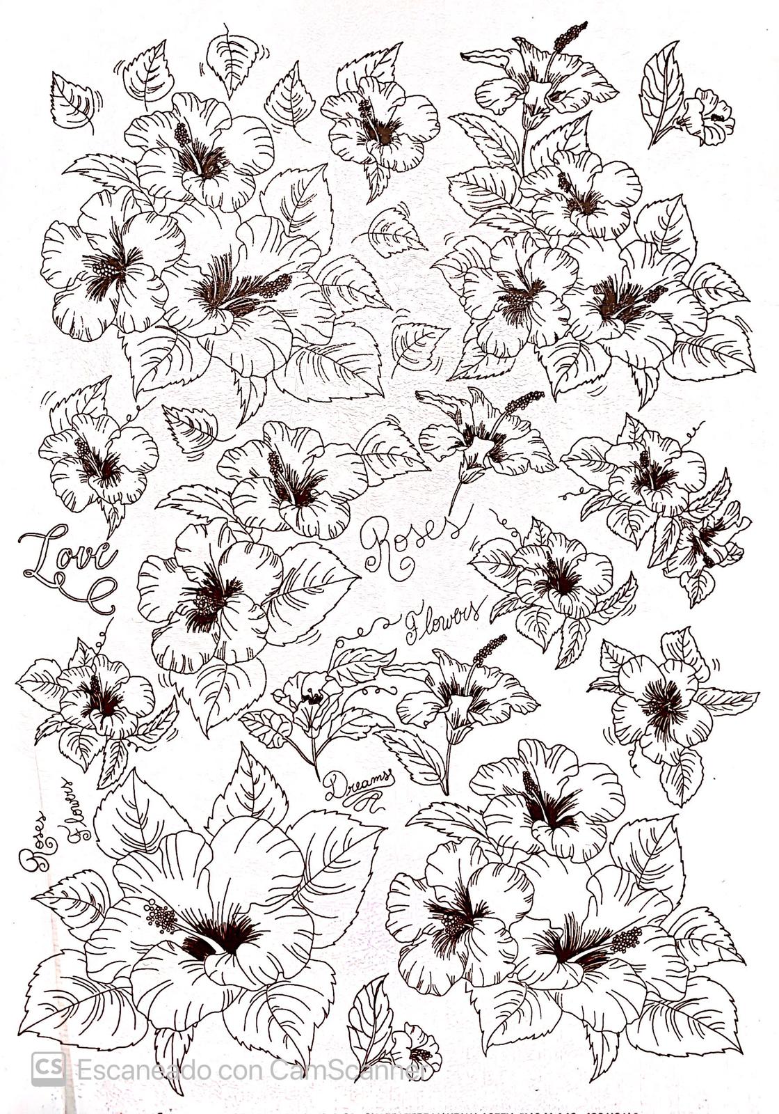 Calca Vitrificable para Porcelana 23x33cm, Diseño 45