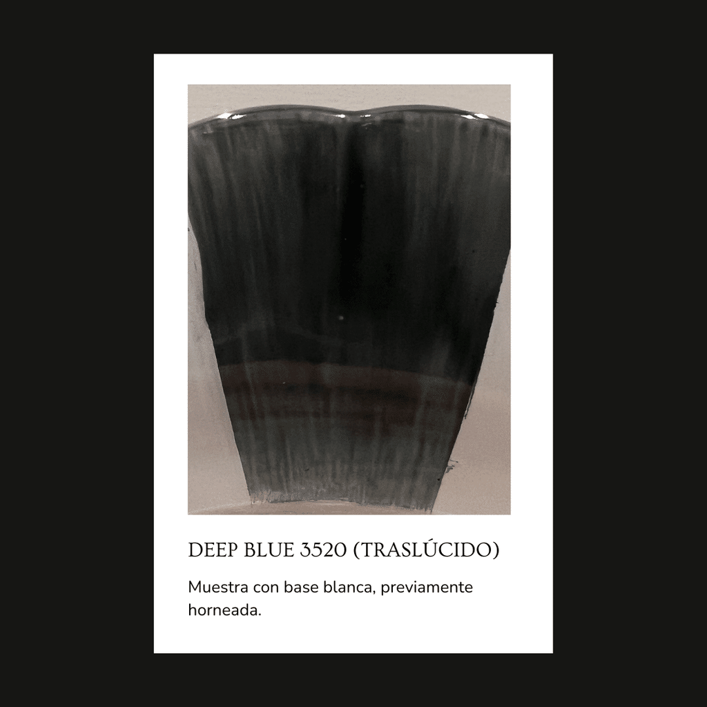Pigmento para vidrio/cristal Deep Blue 3520 (Traslúcido) 5 gr.