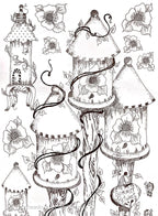 Calca Vitrificable para Porcelana 23x33cm, Diseño 156