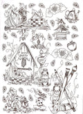 Calca Vitrificable para Porcelana 23x33cm, Diseño 152