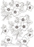 Calca Vitrificable para Porcelana 23x33cm, Diseño 170