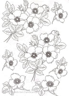 Calca Vitrificable para Porcelana 23x33cm, Diseño 170