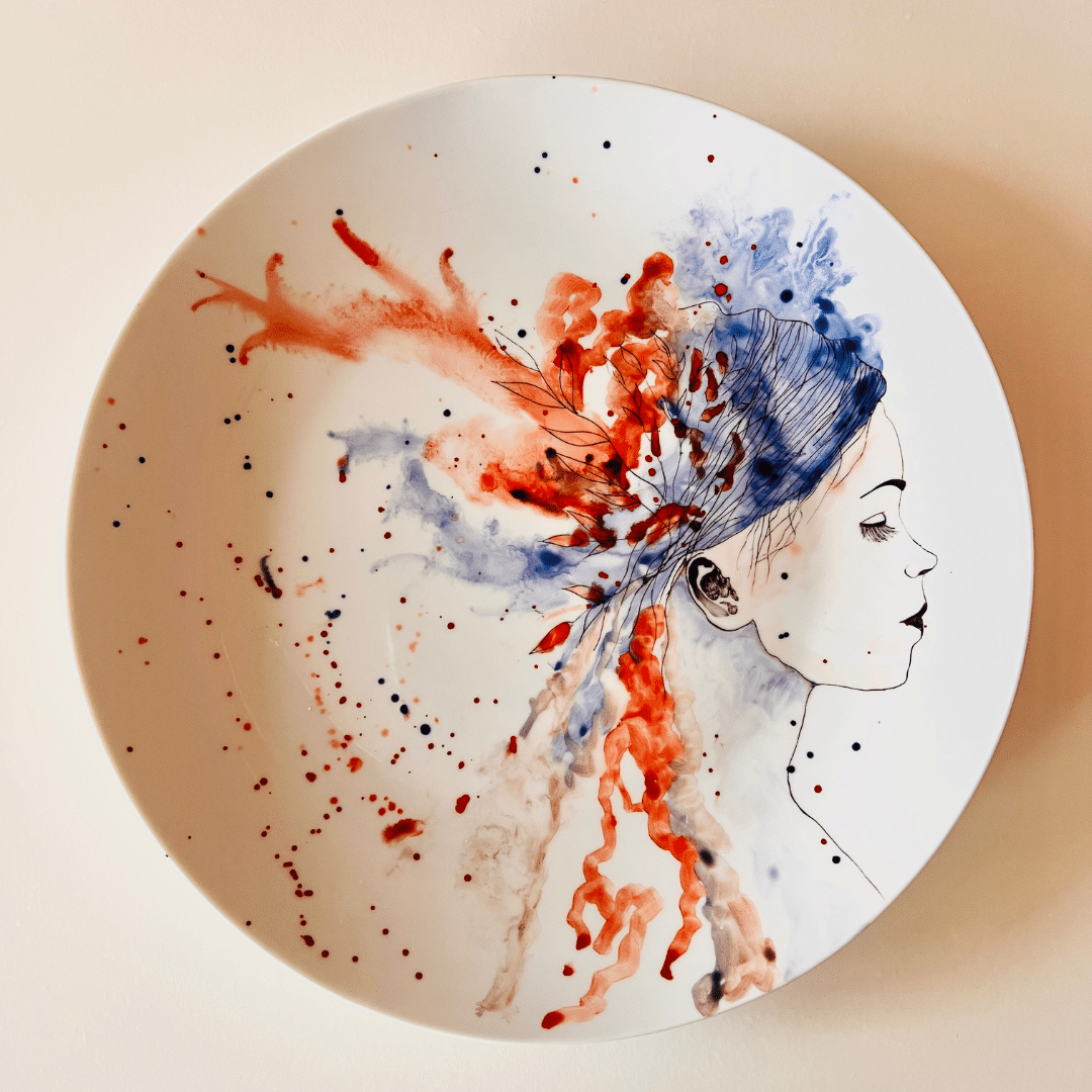 Clases de pintura sobre porcelana y cerámica