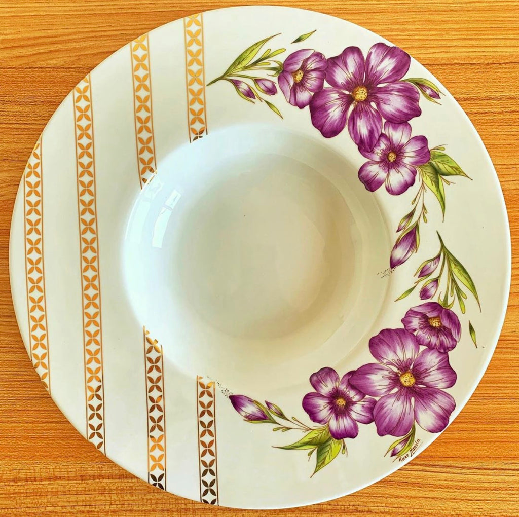 Calco Vitrificable para Porcelana 23x33cm. Diseño 176