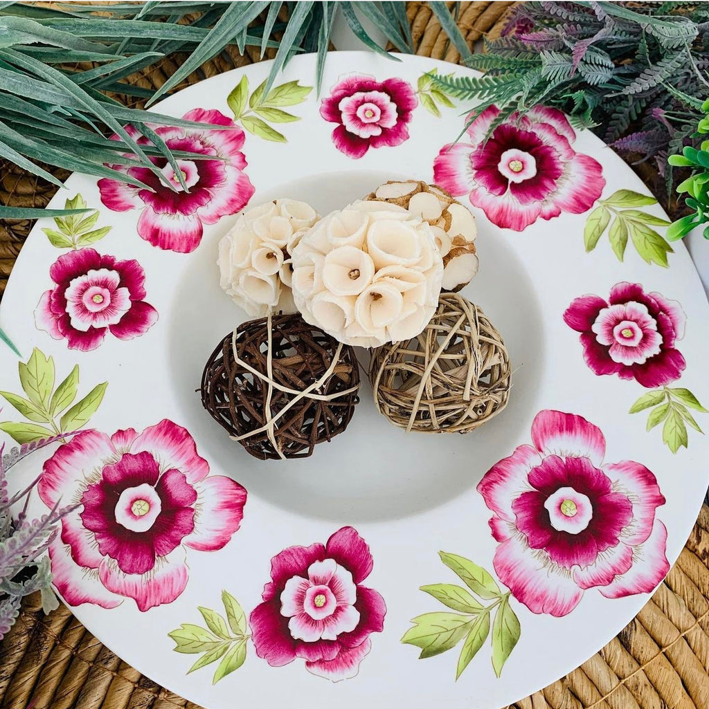 Calca Vitrificable para Porcelana 23x33cm, Diseño Número 177