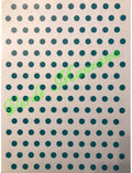 Calca Color Petróleo, Vitrificable para Porcelana 23x33 cm, Diseño Número 89.