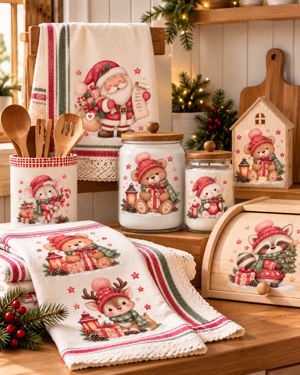 Transfer Navidad 02 – Termoadhesivo para Tela y Superficies Pintadas