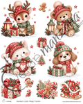 Magic Transfer Navidad 01 – para Vidrio, Cerámica y Porcelana esmaltada
