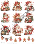 Magic Transfer Navidad 02 – para Vidrio, Cerámica y Porcelana esmaltada