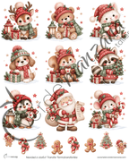 Transfer Navidad 02 – Termoadhesivo para Tela y Superficies Pintadas
