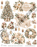 Transfer Navidad 07 – Termoadhesivo para Tela y Superficies Pintadas