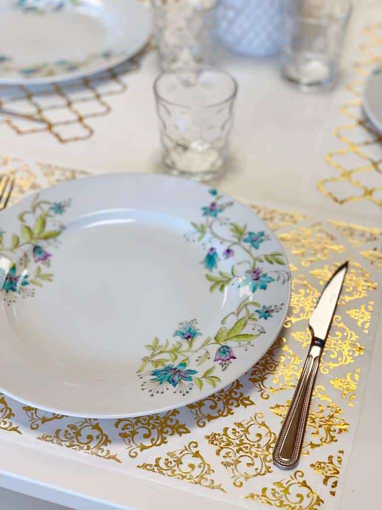Calca Vitrificable para Porcelana 23x33cm, Diseño Número 180