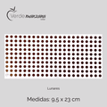 Calca de Oro, Vitrificable para Porcelana, Diseño Lunares.