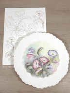 Calca Vitrificable para Porcelana, Diseño 169 Premium