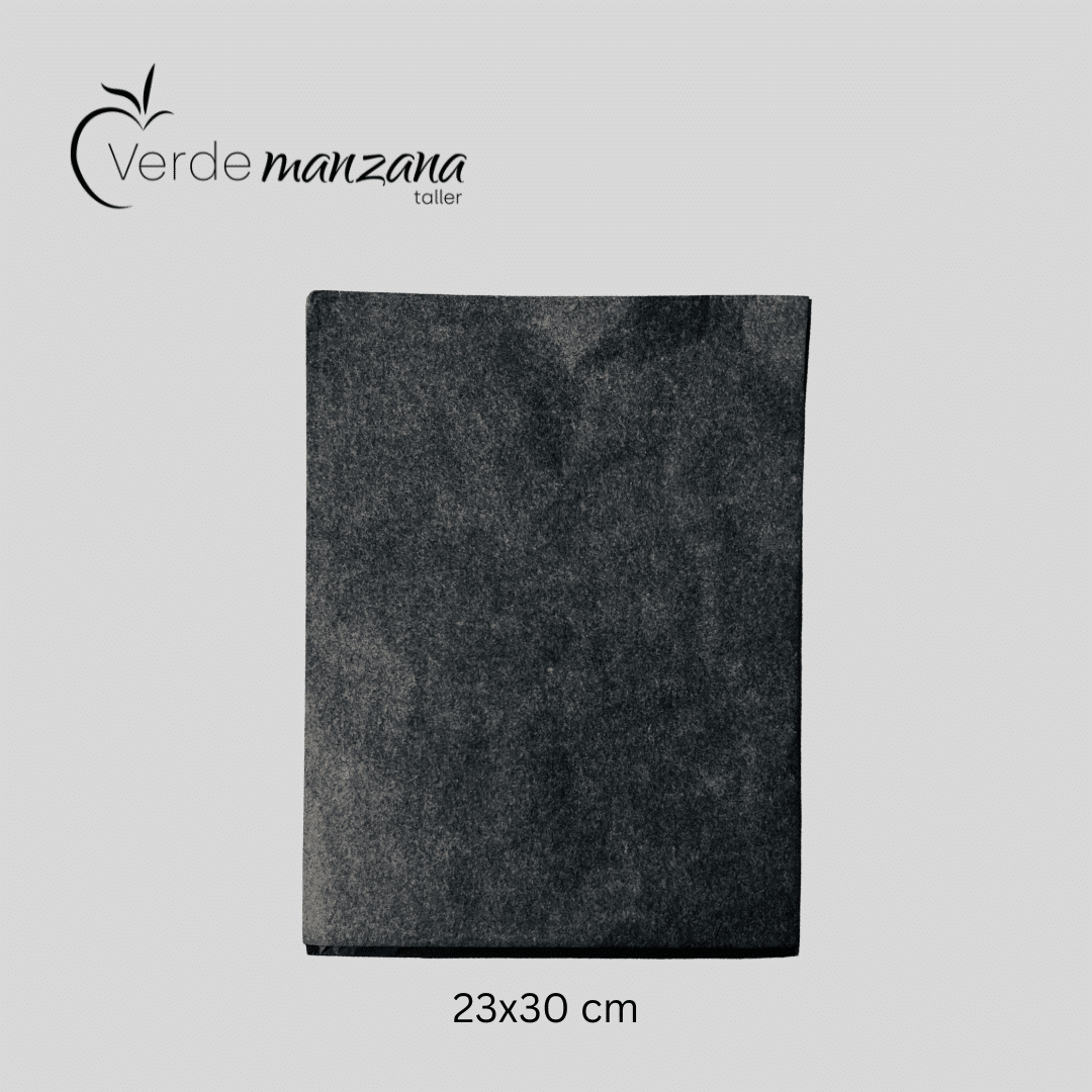 Carbónico Especial Negro Para Porcelana, 30x23 cm.