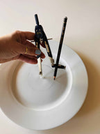 Compás para porcelana (LÁPIZ NO INCLUÍDO)