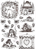 Calca Vitrificable para Porcelana 23x33cm, Diseño Número 158