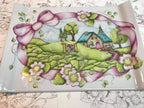 Calca Vitrificable para Porcelana 23x33cm, Diseño Número 162