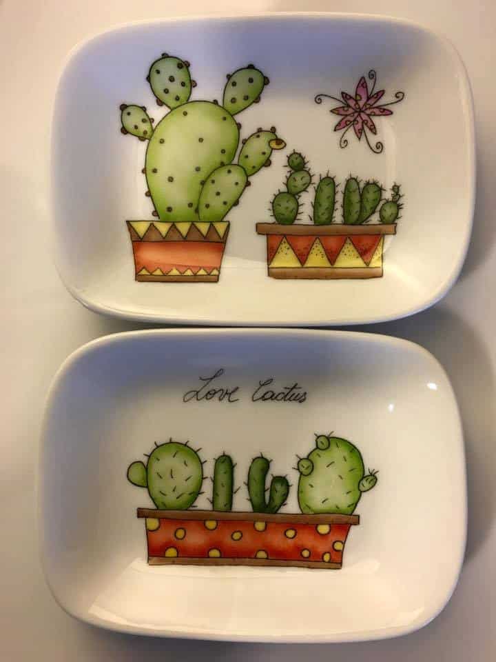 Calca Vitrificable para Porcelana 23x33cm, Diseño Número 39