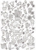 Calca Vitrificable para Porcelana 23x33cm, Diseño Número 39