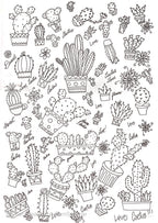 Calca Vitrificable para Porcelana 23x33cm, Diseño Número 39