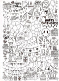 Calca Vitrificable para Porcelana 23x33cm, Diseño Número 86
