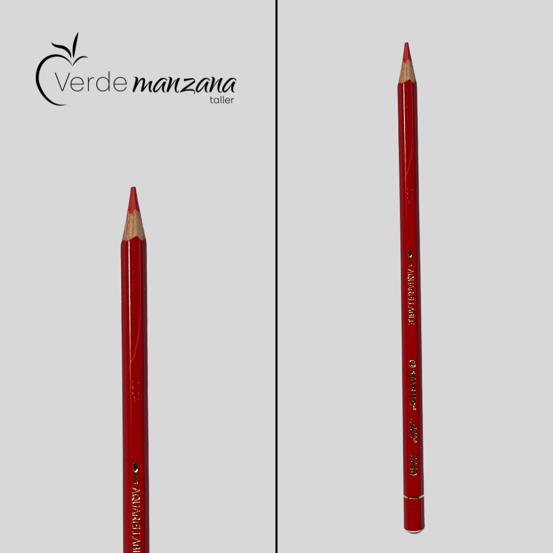 Lápiz Grafito Rojo para Porcelana.