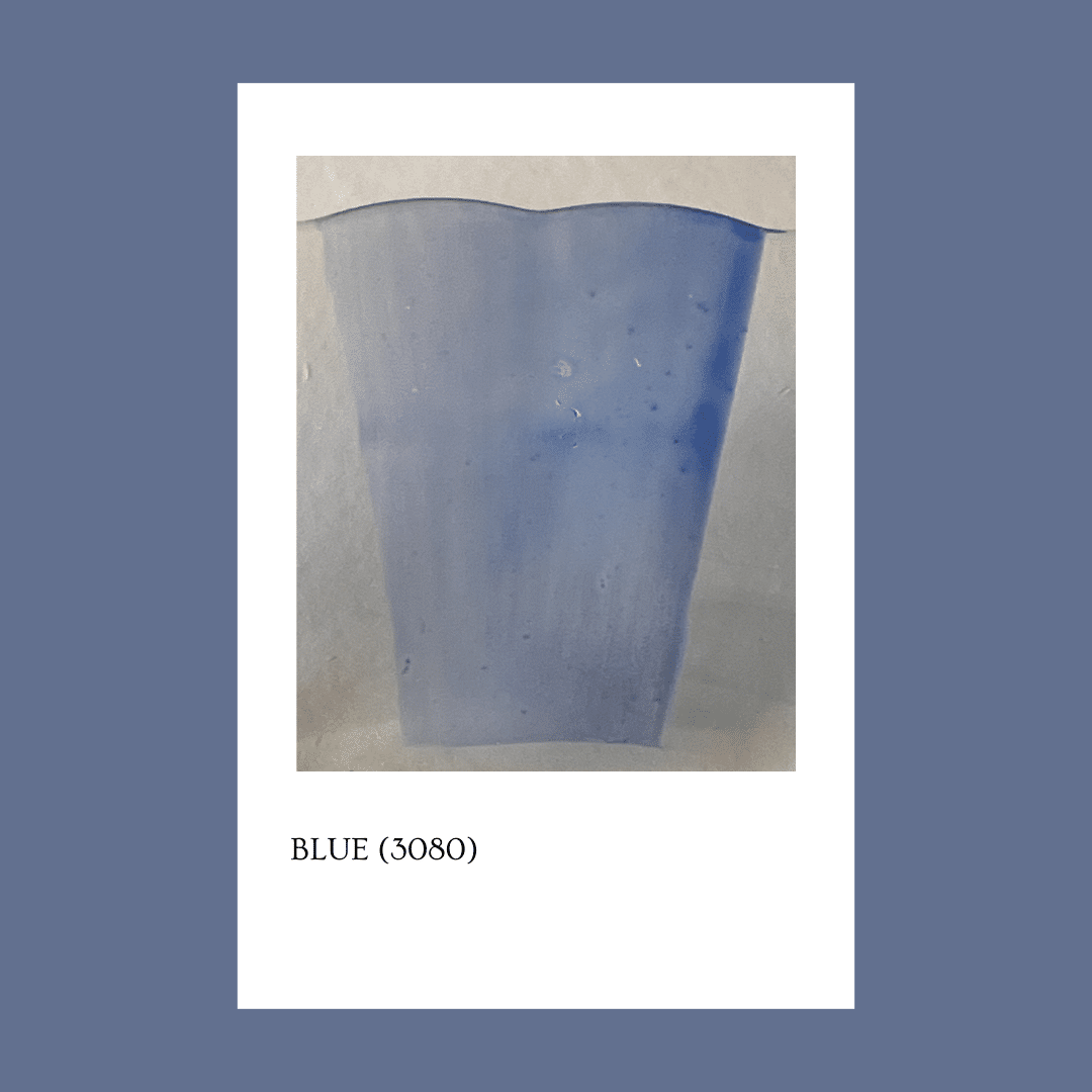 Pigmento para vidrio/cristal Blue 3080 (Opaque) 5 gr.