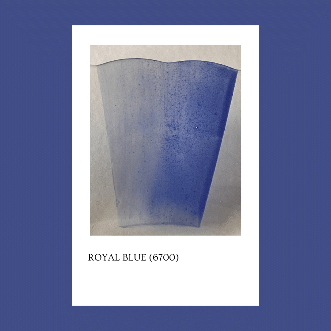 Pigmento para vidrio/cristal Royal Blue 6700 (Opaque) 5 gr.