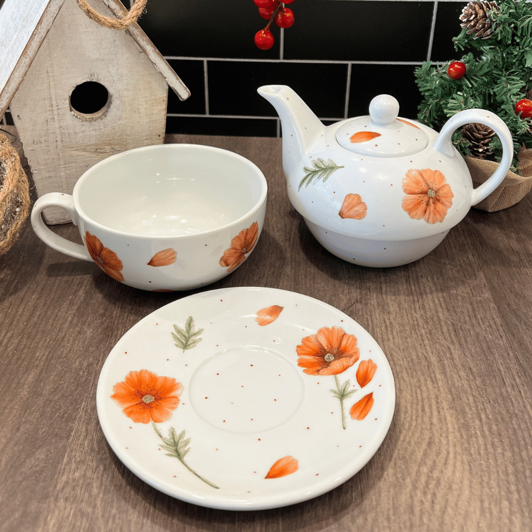 Nueva - Calca vitrificable para porcelana diseño 189 POPPY - Calidad Premium