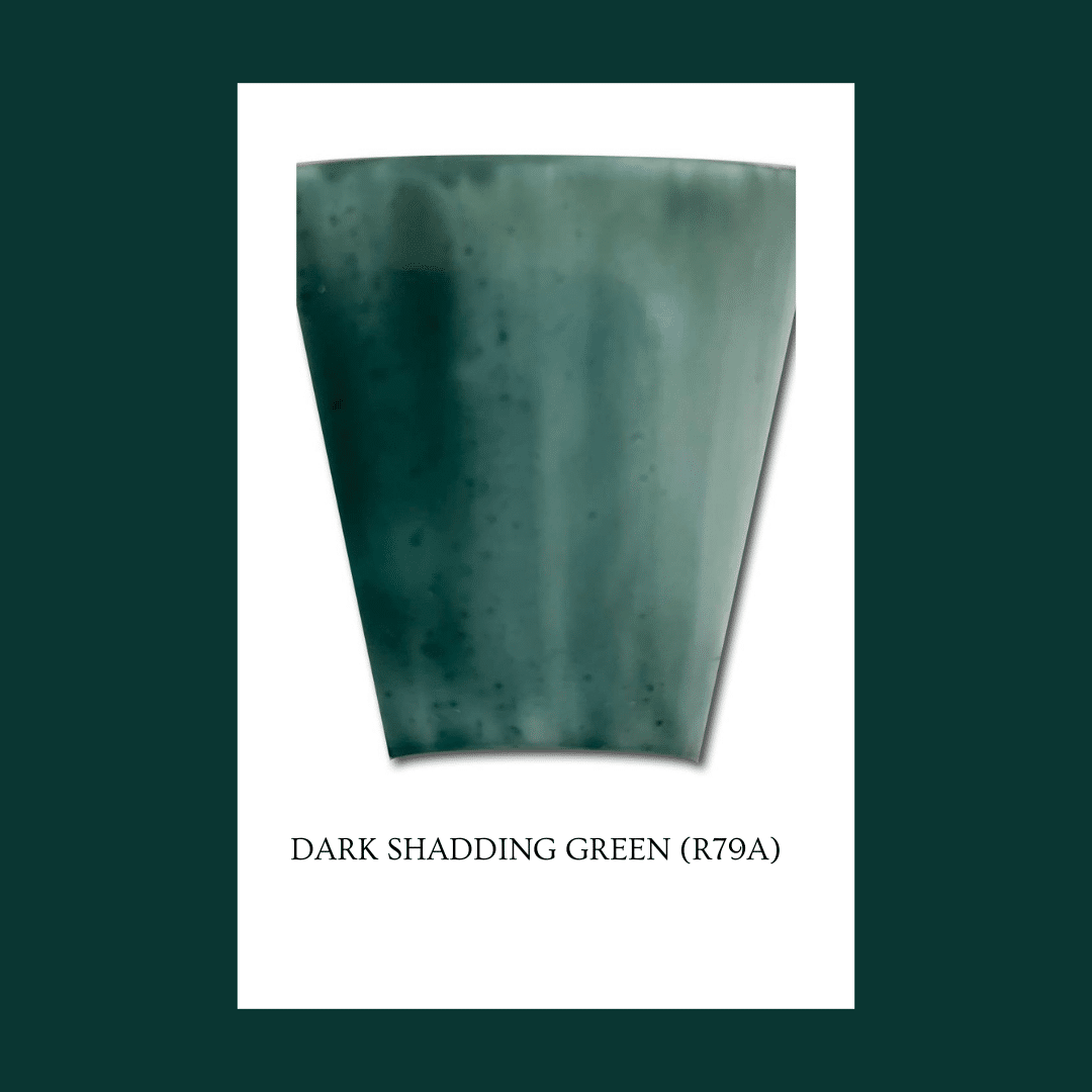 Taller de arte Verde Manzana Vajilla porcelana plato curso Pigmento Dark Shadding Green 5gr
