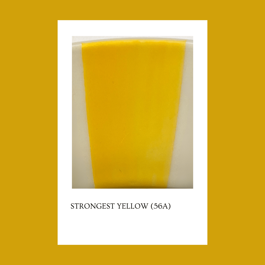 Taller de arte Verde Manzana Vajilla porcelana plato curso Pigmento Strongest Yellow 5 gs.