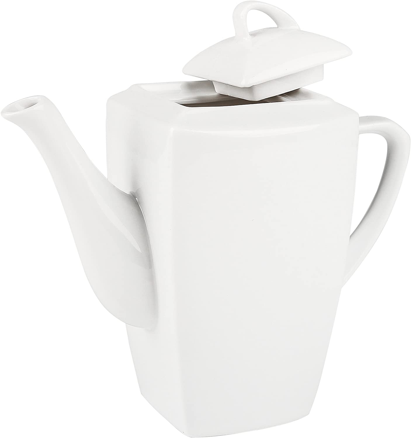 ▷ Cafetera Tetera De Porcelana Marfil Con Tapa 22,99€