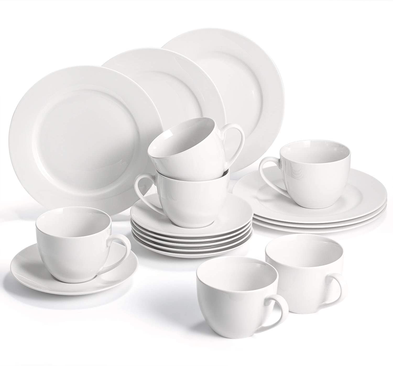 ▷ Juego De Café De Porcelana Clásica 6 Piezas 51,70€
