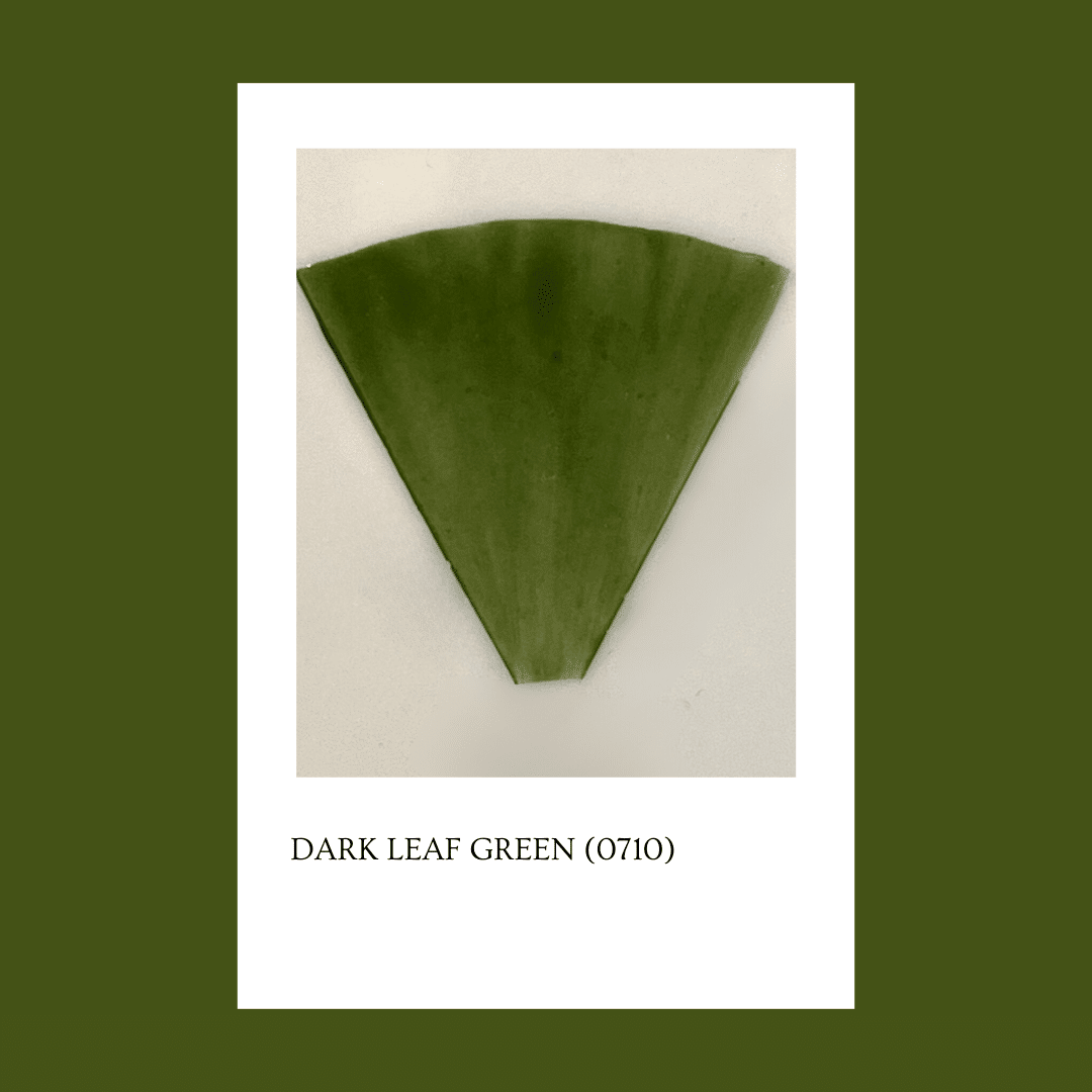 Taller de arte Verde Manzana Vajilla porcelana plato curso Pigmento Dark Leaf Green (071) 5gr -