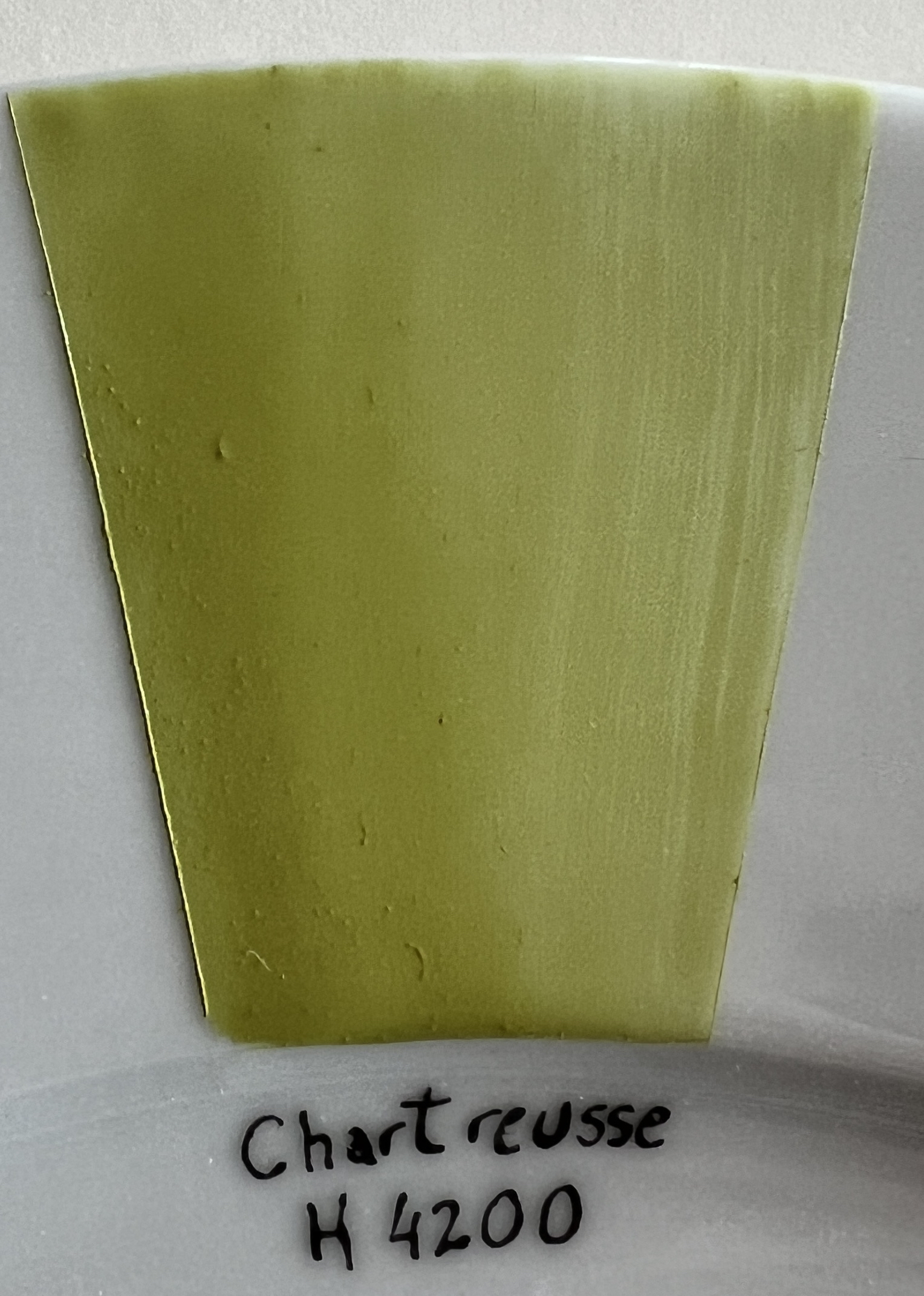 Taller de arte Verde Manzana Vajilla porcelana plato curso