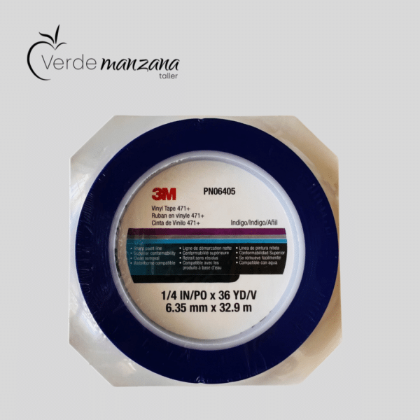 Cinta flexible para porcelana 3M (6.35mm x 32.9 m)