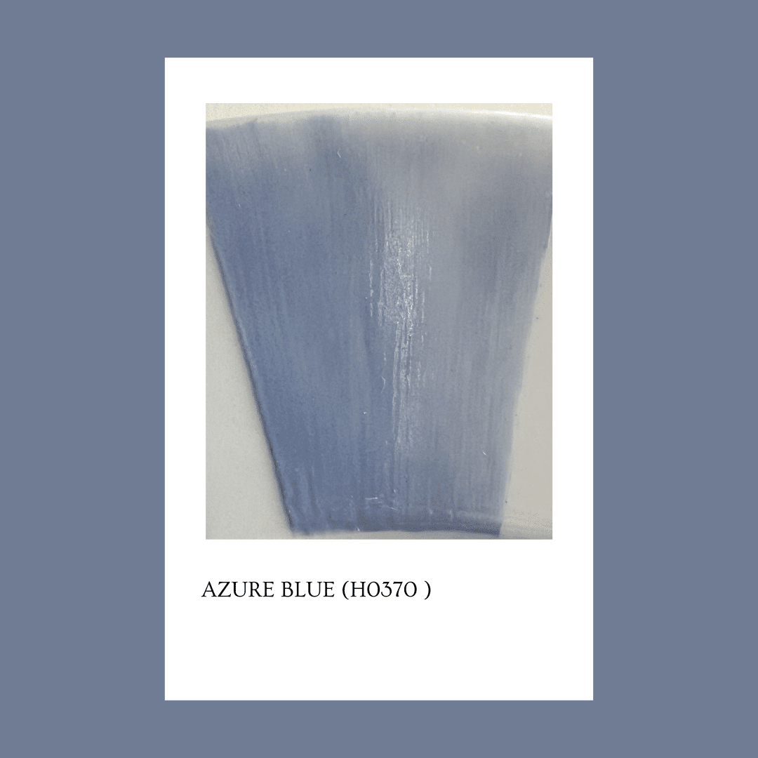 Taller de arte Verde Manzana Vajilla porcelana plato curso Pigmento Azure Blue 5gr