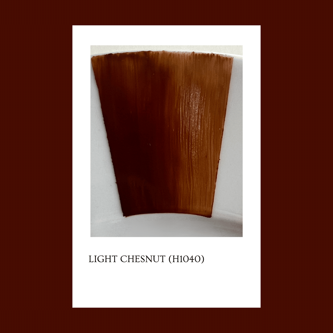 Taller de arte Verde Manzana Vajilla porcelana plato curso Pigmento Light Chestnut 5gr.